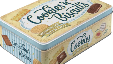 Cookie Tin Biscuits: Classic Storage for Fresh and Delicious Treats
