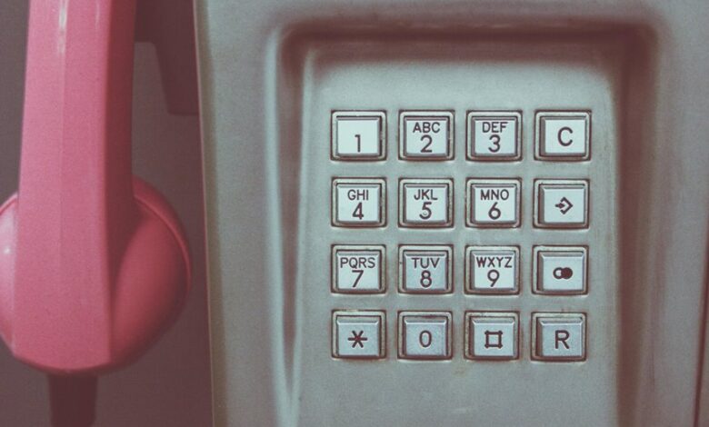 phone numbers and a garbled word included