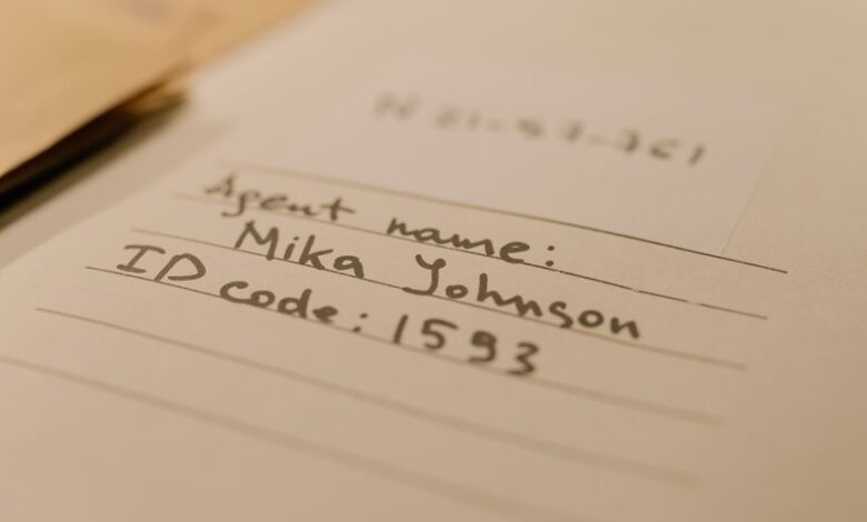 identity lookup ids listed four numbers